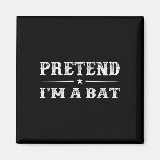 Pretend a bat halloween family matching costume magnet