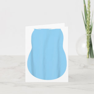 Pretend Alien Dog Costume Halloween Blue Alien Dog Card