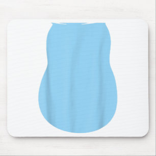 Pretend Alien Dog Costume Halloween Blue Alien Dog Mouse Pad