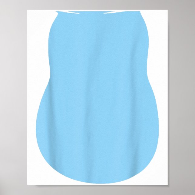 Pretend Alien Dog Costume Halloween Blue Alien Dog Poster (Front)