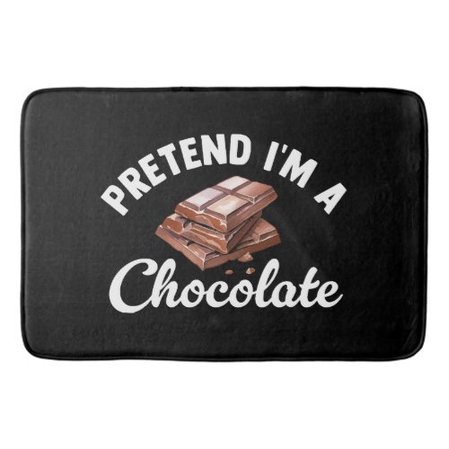 Pretend I m A Chocolate Bar Bath Mat