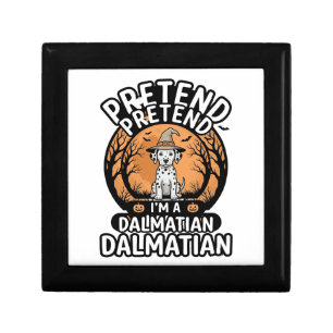 Pretend I’m a Dalmatian Halloween Dog Gift Box