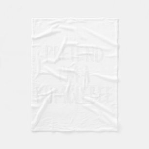 Pretend I'm A Bumblebee Family Funny Halloween Par Fleece Blanket