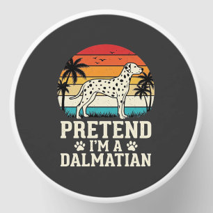 Pretend I'm A Dalmatian Retro Dog Mini Candle Favors