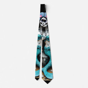 Pretend I'm A Dead Mermaid Thunder_Cove Neck Tie