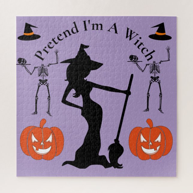 Pretend I'm A Witch Thunder_Cove Jigsaw Puzzle (Vertical)