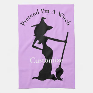 Pretend I'm A Witch Thunder_Cove Kitchen Towel
