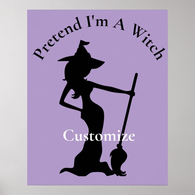 Pretend I'm A Witch Thunder_Cove Poster (Front)