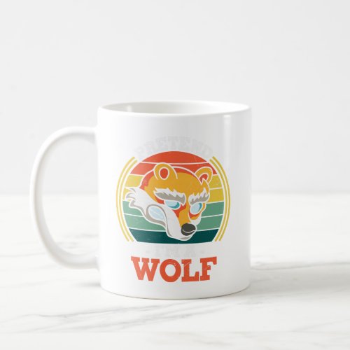 Pretend Im a Wolf Funny Last Minute Halloween Lazy Coffee Mug
