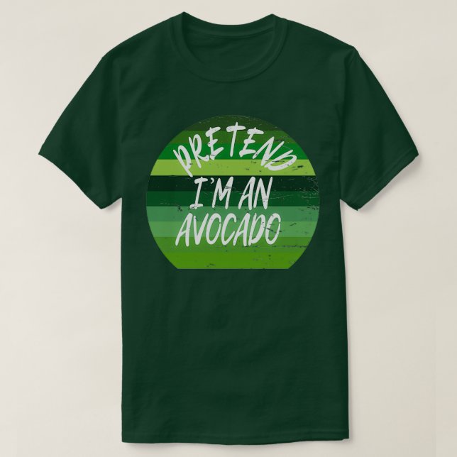 Pretend ix27m avocado T-Shirt (Design Front)