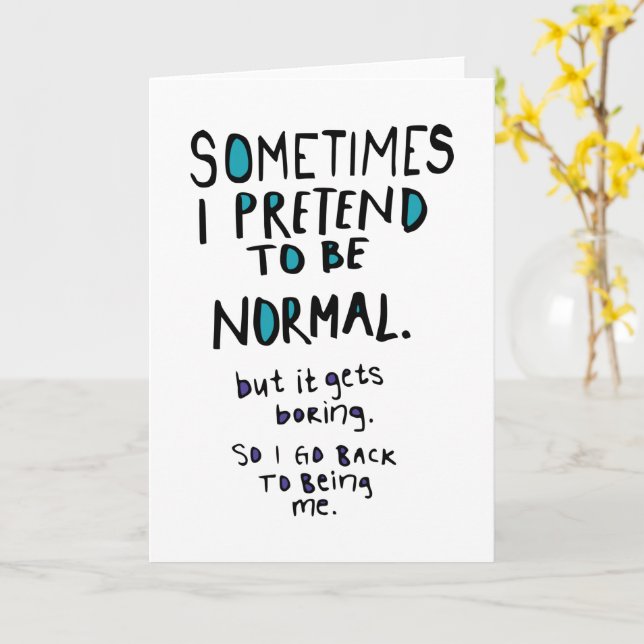 Pretend to be normal card (Yellow Flower)