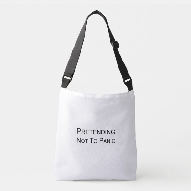 Pretending Not To Panic - Tote Bag (Front)