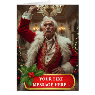 Pretentious Old Queen: Funny Gay Christmas Card