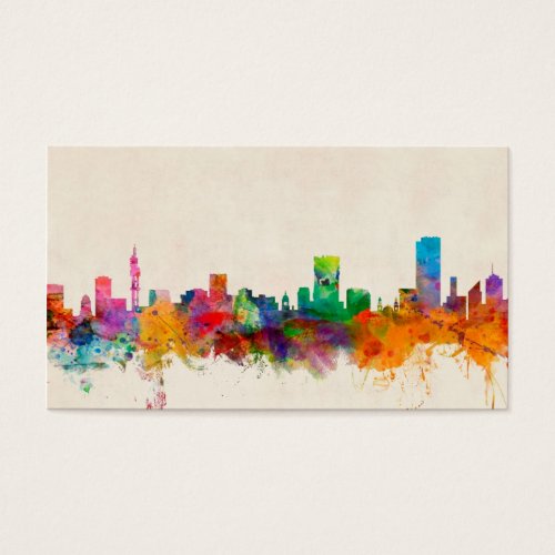 Pretoria South Africa Skyline Cityscape Business Cards