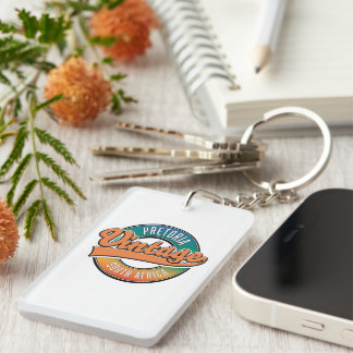 Pretoria south africa vintage logo keychain