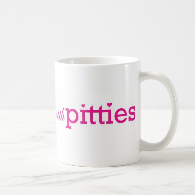Pretties with Pitties Coffee Mug (Right)