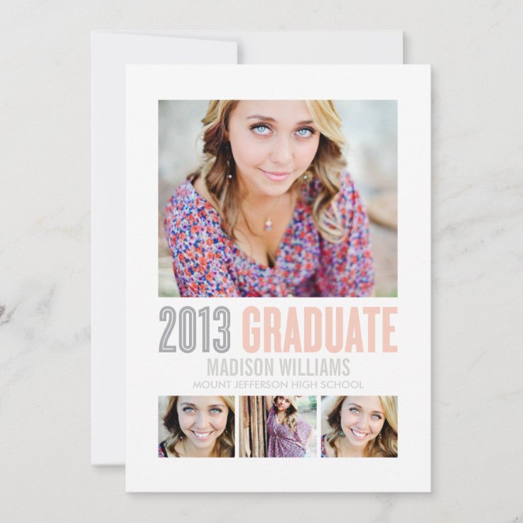 PRETTIEST EYES 2013 | GRADUATION PARTY INVITATION | Zazzle