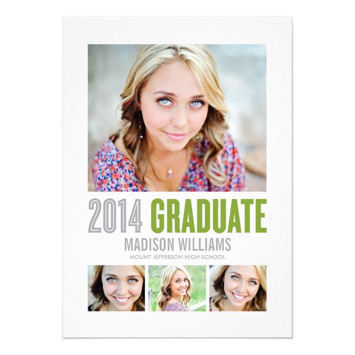 Prettiest Eyes  2014 Graduation Party Invitation