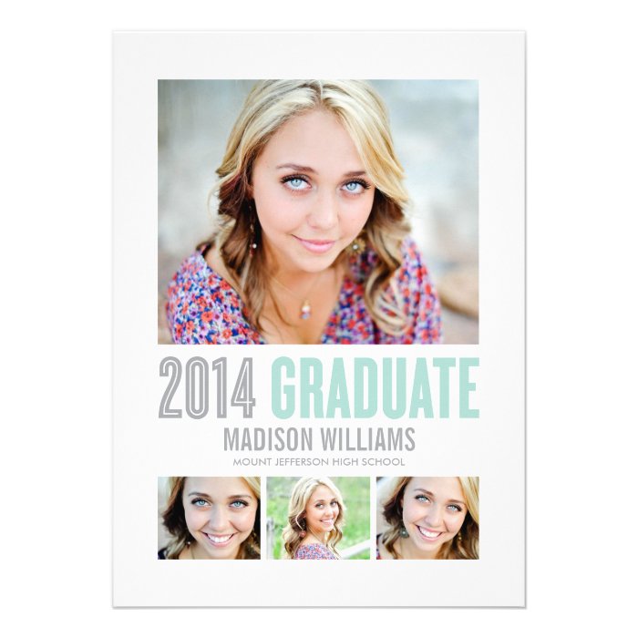 Prettiest Eyes  2014 Graduation Party Invitation