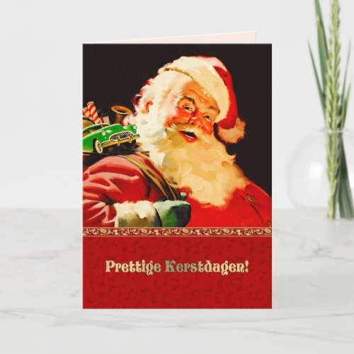 Prettige Kerstdagen Christmas Cards in Dutch