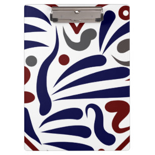 Pretty abstract pattern clipboard