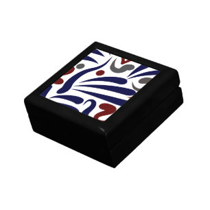 Pretty abstract pattern gift box