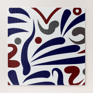 Pretty abstract pattern jigsaw puzzle