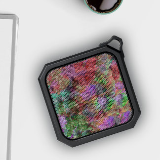 Pretty Abstract Swirled Colours Pastels Grey Lines Bluetooth Speaker