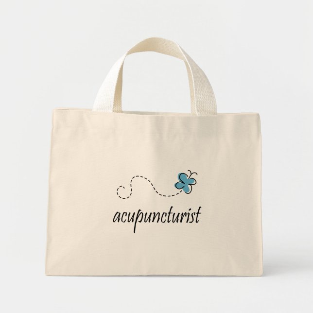 Pretty Accupuncturist Tote Bag (Front)