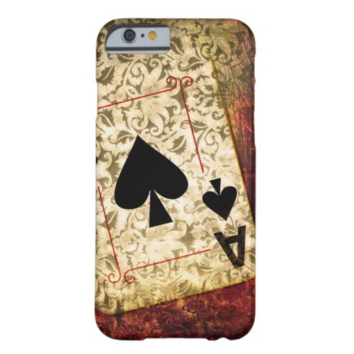 Pretty Ace of Spades Design Phone Case