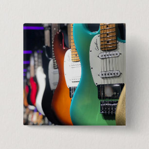 Pretty Acoustic Guitar Button