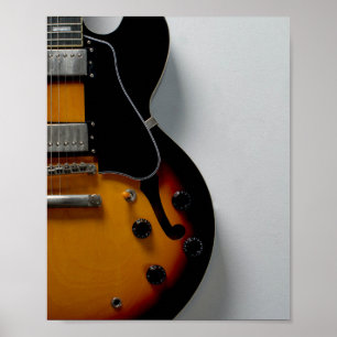 Pretty Acoustic Guitar Poster
