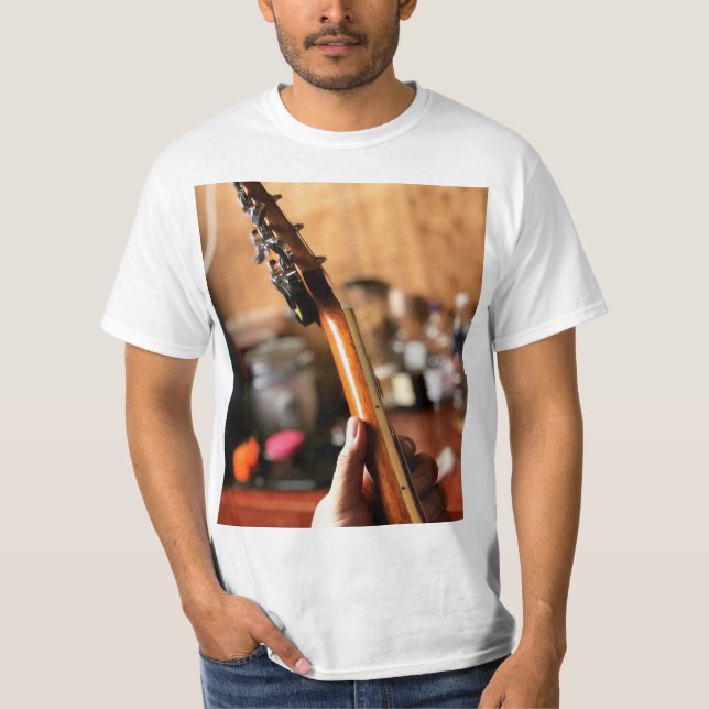 Pretty Acoustic Guitar T-Shirt (Front)
