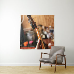 Pretty Acoustic Guitar Tapestry