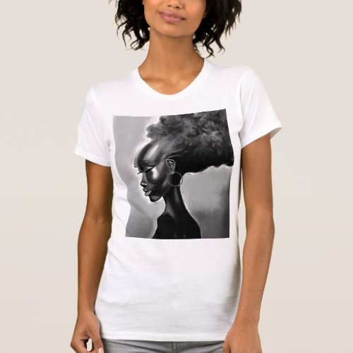 Pretty African Woman T_Shirt