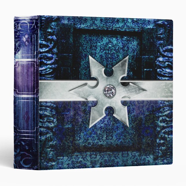 Pretty Ancient Tome Fantasy Magic Book Binder (Front/Spine)