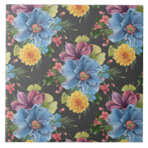 Pretty And Dark Floral