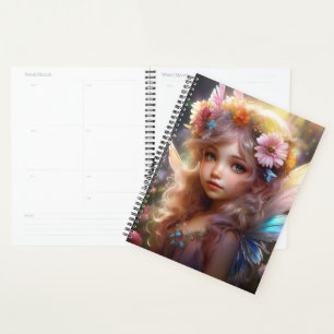 Pretty Angelic Fairy Planner
