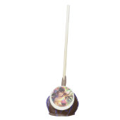 Pretty Anime Girl Birthday  Cake Pops (Front)