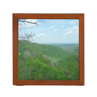Pretty Appalachian Overlook Desk Organizer