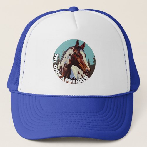 Pretty Appaloosa Trucker Hat