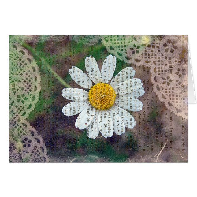 Pretty As A Daisy Cards (Front Horizontal)