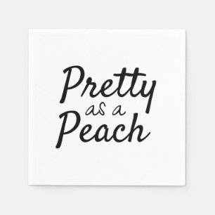 Pretty as a Peach Napkins