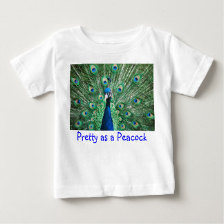 Pretty as a Peacock Baby T-Shirt