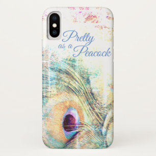 Pretty as a peacock iphone x iPhone x case