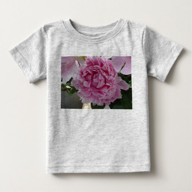 Pretty as a Peony Baby/Toddler T-Shirt (Front)