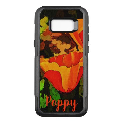 Pretty As A Poppy OtterBox Commuter Samsung Galaxy S8+ Case