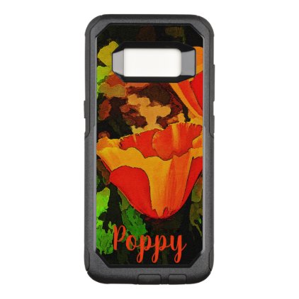 Pretty As A Poppy OtterBox Commuter Samsung Galaxy S8 Case