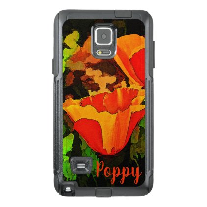 Pretty As A Poppy OtterBox Samsung Note 4 Case