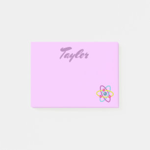 Pretty Atoms Post-it Notes